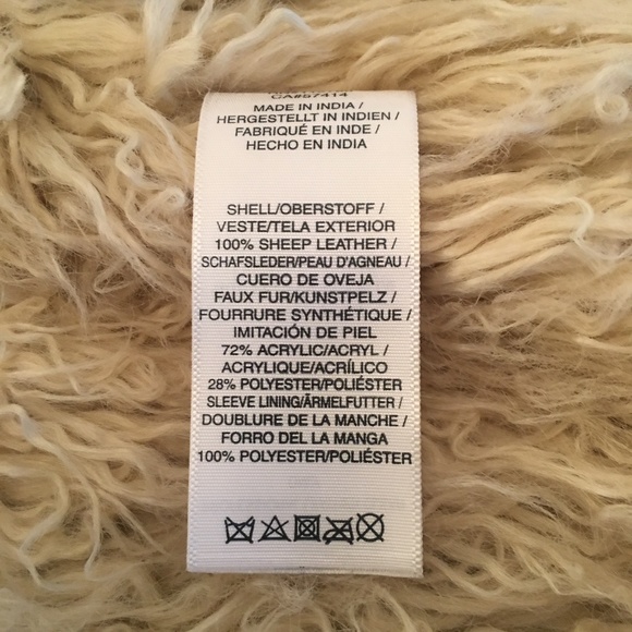 True Religion Leather Faux Fur Moto Jacket, NWT - Picture 7 of 8